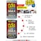 Flex Tape Flex Seal Family of Products Flex Tape MAX 4 in. W X 25 ft. L White Waterproof Repair Tape TFSMAXWHT04 - alternate 6